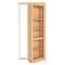 Invisidoor Red Oak Flush Mount 36 in. x 80 in. Unfinished Assembled Bookcase Door ID.BC36.RO - alternate 3